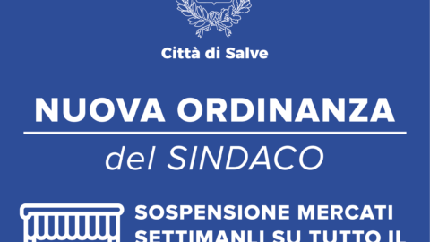 ORDINANZA DEL SINDACO N.18 DEL 16.11.20 – SOSPENSIONE MERCATO SETTIMANALE